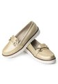 Price Shoes Mocasines Elegantes Mujer 252124CHAMPANA de Price Shoes