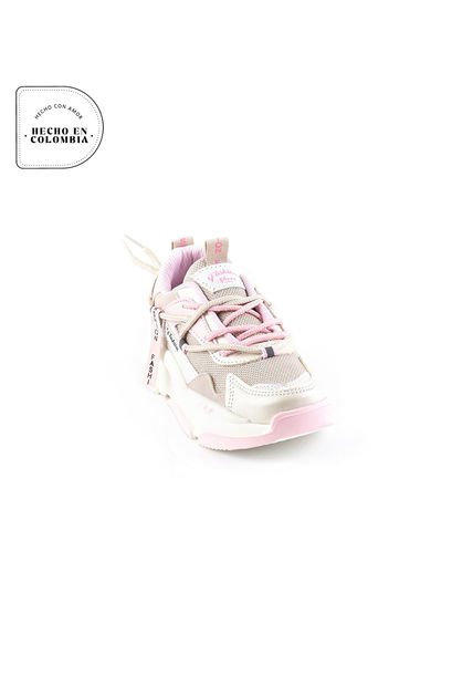 Price Shoes Tenis Moda Niña 55405Rosado