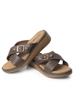 Price Shoes Sandalias Confort Mujer 6922526CAFE