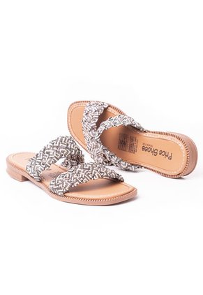 Price Shoes Sandalia Plana Mujer 692T101GRIS