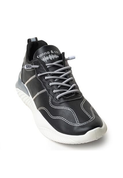 Price Shoes Tenis Moda Hombre 663123CV0912-01NEGRO