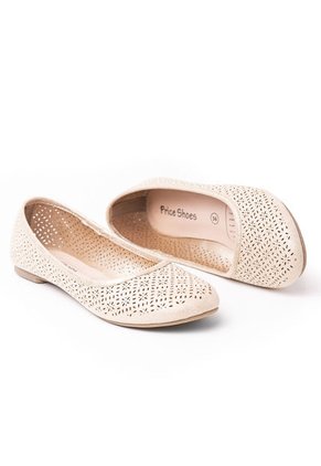Priceshoes Baleta Moda Para Mujer 882VS023BEIGE