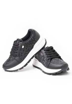 Price Shoes Tenis Deportivos Para Mujer 282M-516NEGRO