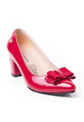 Priceshoes Tacon Ejecutivo Mujer 5426735ROJO