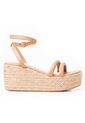 Priceshoes Plataformas En Yute Para Mujer 9521181AMARETTO de Price Shoes
