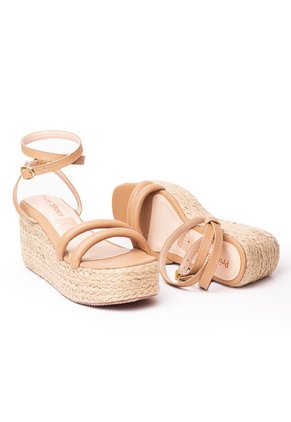 Priceshoes Plataformas En Yute Para Mujer 9521181AMARETTO