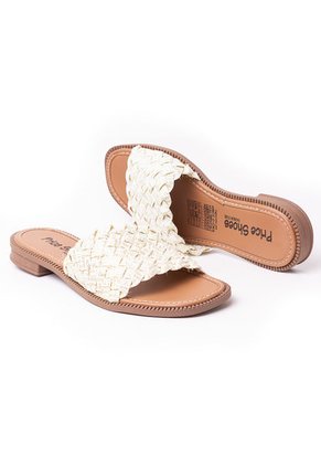 Price Shoes Sandalia Plana Mujer 692T102CHAMPANA