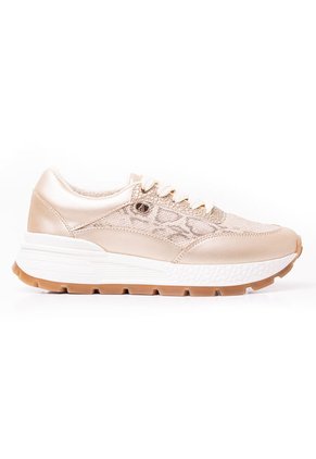 Price Shoes Tenis Deportivo Para Mujer 282M-519CHAMPANA