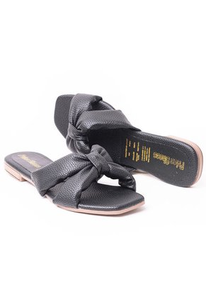 Price Shoes Sandalia Plana Para Mujer 462JC010NEGRO
