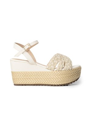 Price Shoes Sandalias Con Plataforma Mujer 192A-107BLANCO