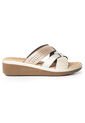 Price Shoes Sandalias Metalizadas Confort Mujer 6925814OROROSA de Price Shoes