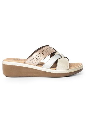 Price Shoes Sandalias Metalizadas Confort Mujer 6925814OROROSA