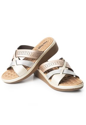 Price Shoes Sandalias Metalizadas Confort Mujer 6925814OROROSA