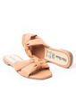 Price Shoes Sandalia Plana Para Mujer 462JC010AMARETTO de Price Shoes