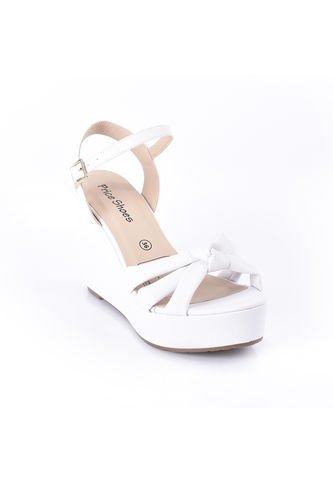 Priceshoes Plataformas Moda Mujeres 882YULICABLANCO Price Shoes