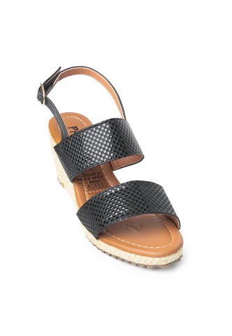 Price Shoes Sandalia Plataforma Mujer 692A91NEGRO Price Shoes