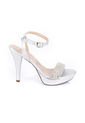 Price Shoes Tacon Elegante Mujer 542914PLATA de Price Shoes