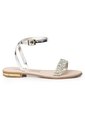 Price Shoes Sandalias Brillantes Mujer 4822607PLATA de Price Shoes