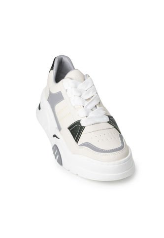 Price Shoes Tenis Moda Mujeres 792JV004GRIS Price Shoes