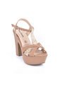 Price Shoes Tacon Moda Mujer 882LORENA-01NUDE de Price Shoes
