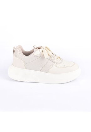 Price Shoes Tenis Moda Mujeres 822562BEIGE