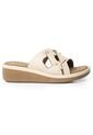 Price Shoes Sandalias Confort Mujer 6925837BEIGE de Price Shoes