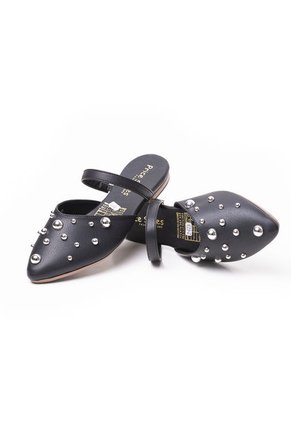 Price Shoes Zuecos Mules De Moda Para Mujer 6022423NEGRO