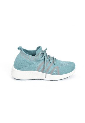 Priceshoes Tenis Deportivos Mujer 702C07206Celeste