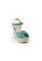 Priceshoes Sandalias Plataformas Mujeres 882Brendaverde de Price Shoes