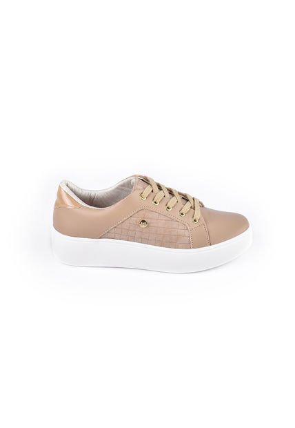 Priceshoes Tenis Moda Deportivo Dama 3921884Camel