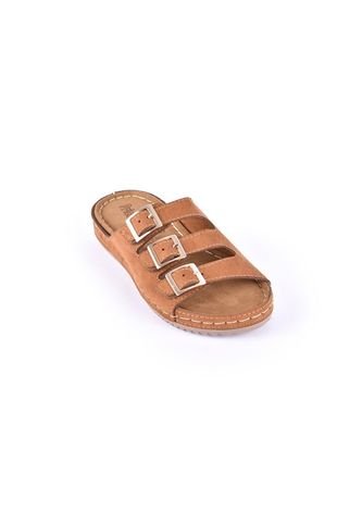 Priceshoes Sandalias Confort Mujeres 162460Miel Price Shoes