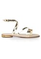 Price Shoes Sandalias Elegantes Mujer 4822613CHAMPANA de Price Shoes