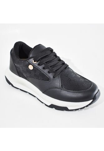 Price Shoes Tenis Urbanos Casual Mujer 282M-544NEGRO Price Shoes