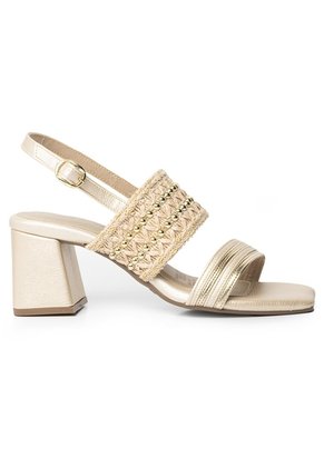 Price Shoes Sandalias Elegantes Mujer 4423256CHAMPANA
