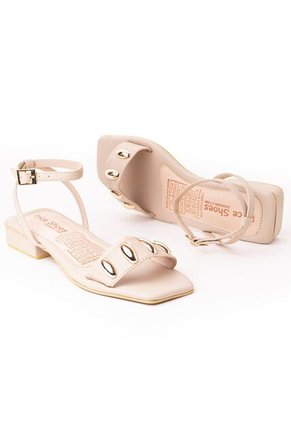 Priceshoes Sandalias Planas Mujeres 902M138BEIGE
