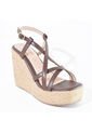 Price Shoes Plataformas Bohemias Mujer 9521307CHOCOLATE de Price Shoes