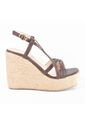 Price Shoes Plataformas Bohemias Mujer 9521307CHOCOLATE de Price Shoes