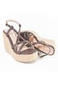 Price Shoes Plataformas Bohemias Mujer 9521307CHOCOLATE de Price Shoes