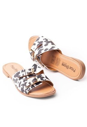 Price Shoes Sandalia Plana Para Mujer 692P08VTNEGRO