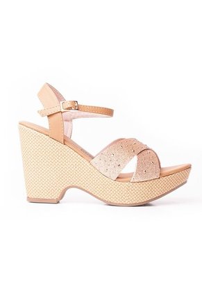 Price Shoes Plataforma Para Mujer 382005AMARETTO