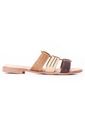 Priceshoes Sandalias Planas Para Mujer 692V218TIERRA de Price Shoes