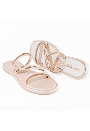 Price Shoes Sandalias Brillantes Mujer 902HC-28CHAMPANA