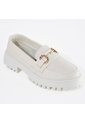 Price Shoes Mocasines De Tendencia Con Suela Track Para Mujer 1321146TALCO de Price Shoes