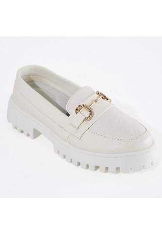 Price Shoes Mocasines De Tendencia Con Suela Track Para Mujer 1321146TALCO Price Shoes