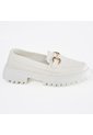Price Shoes Mocasines De Tendencia Con Suela Track Para Mujer 1321146TALCO de Price Shoes
