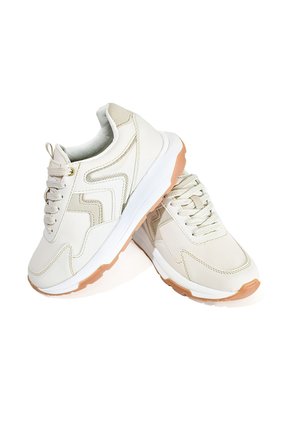 Price Shoes Tenis Urbanos Walking Mujer 822741BEIGE