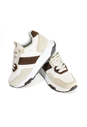 Price Shoes Tenis Urbanos Walking Mujer 822843BEIGE