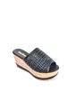 Price Shoes Plataformas Corcho Mujer 462JC026NEGRO de Price Shoes