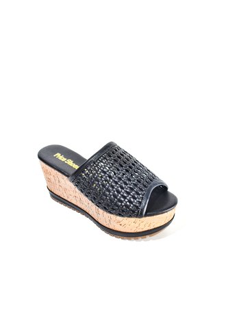 Price Shoes Plataformas Corcho Mujer 462JC026NEGRO Price Shoes