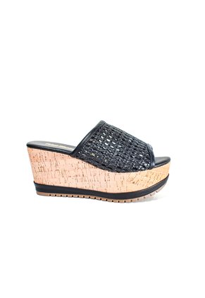 Price Shoes Plataformas Corcho Mujer 462JC026NEGRO